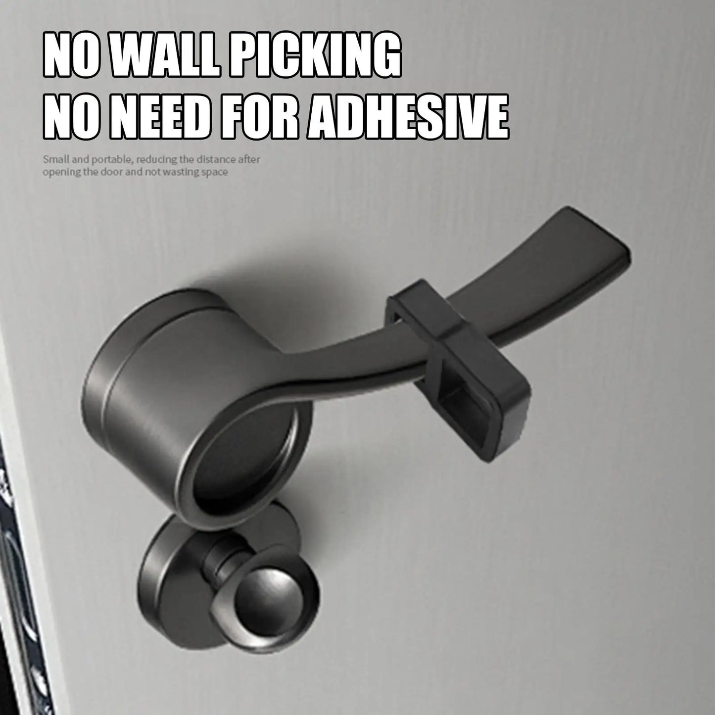 Silicone Door Handle Crash Pad – No-Drill Wall Protector