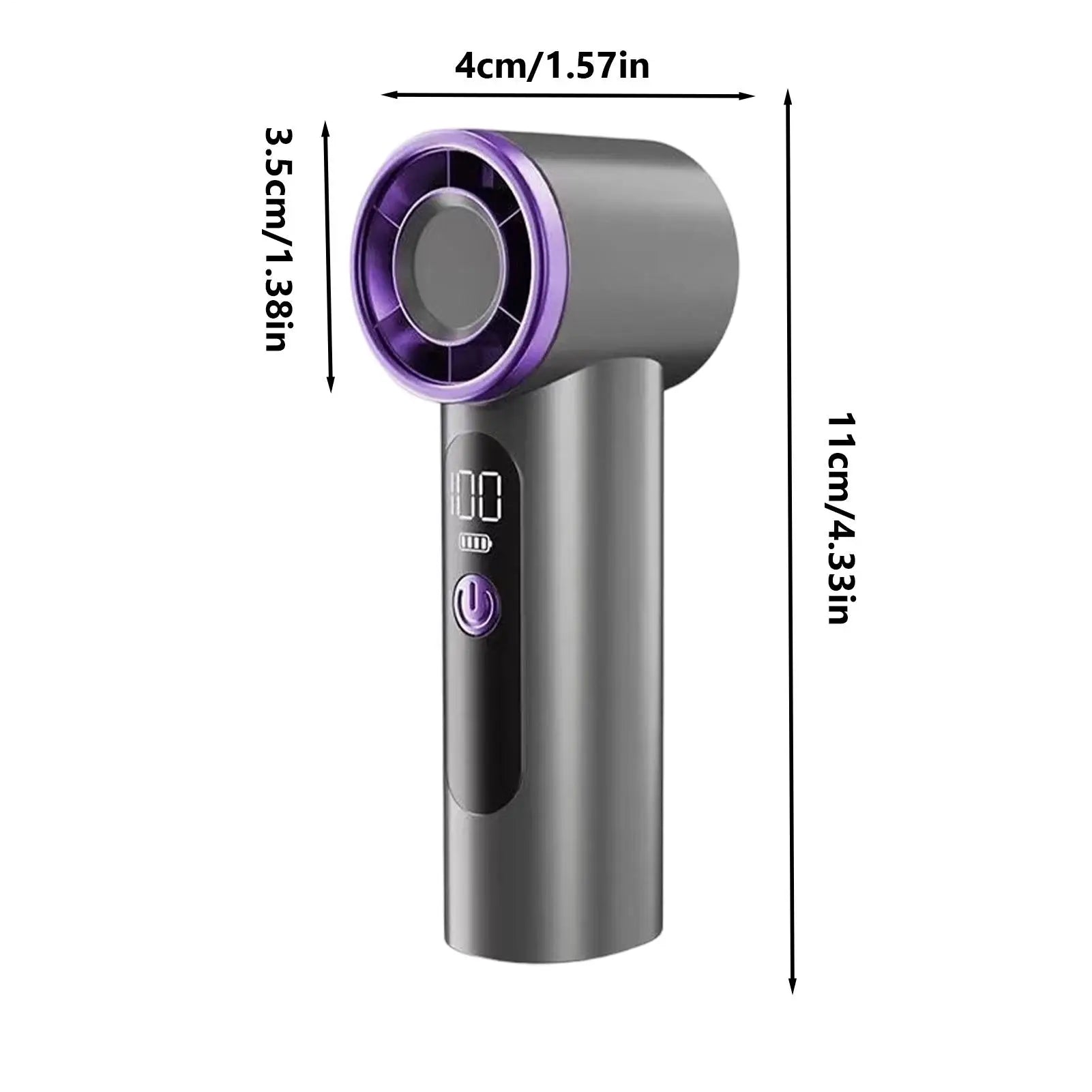 Mini Handheld Fan Small Portable Cooling Tool Portable Handheld Fan For Travel Office Outdoor Home Camping Theme Park Commuting Peaceful Pleasures Health and Wellness