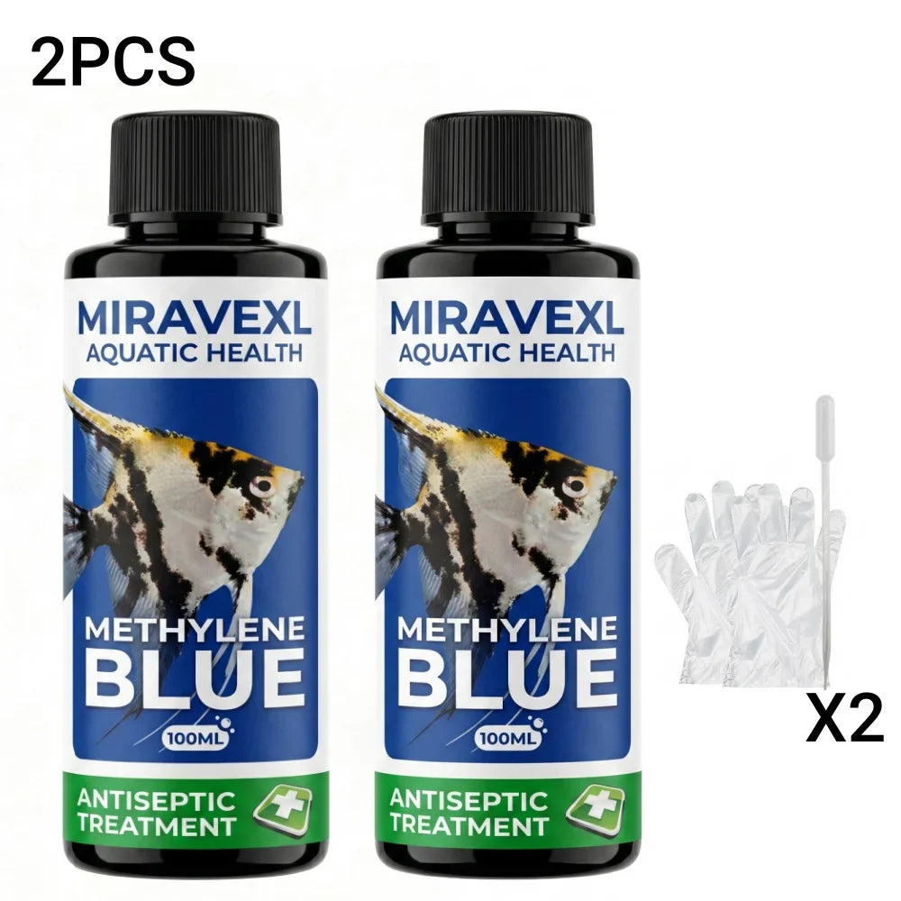 100ml Methylene Blue Aquarium Treatment – Ich, Fungus & Parasites