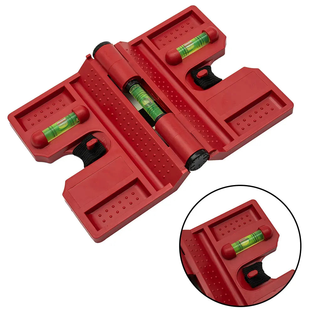 Angle Gauge Sp-irit Level Meter Magnetic Inclinometer Elastic Band