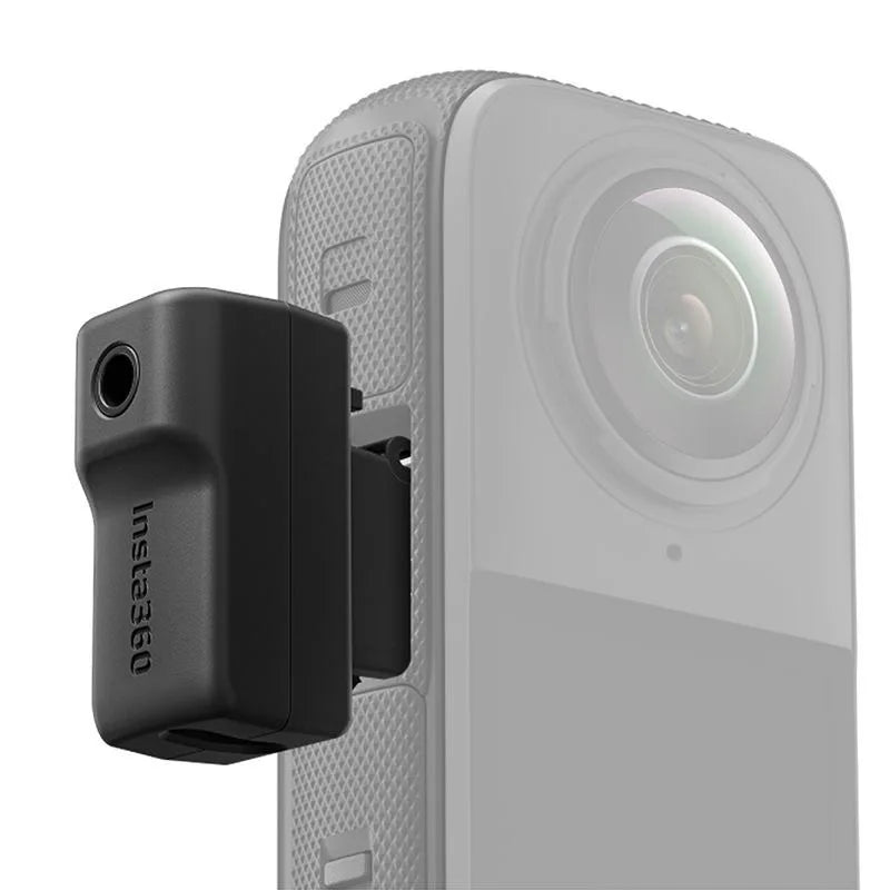 Mic Adapter for Insta360 X5/X4/X3/Ace Pro – Audio Cold Shoe