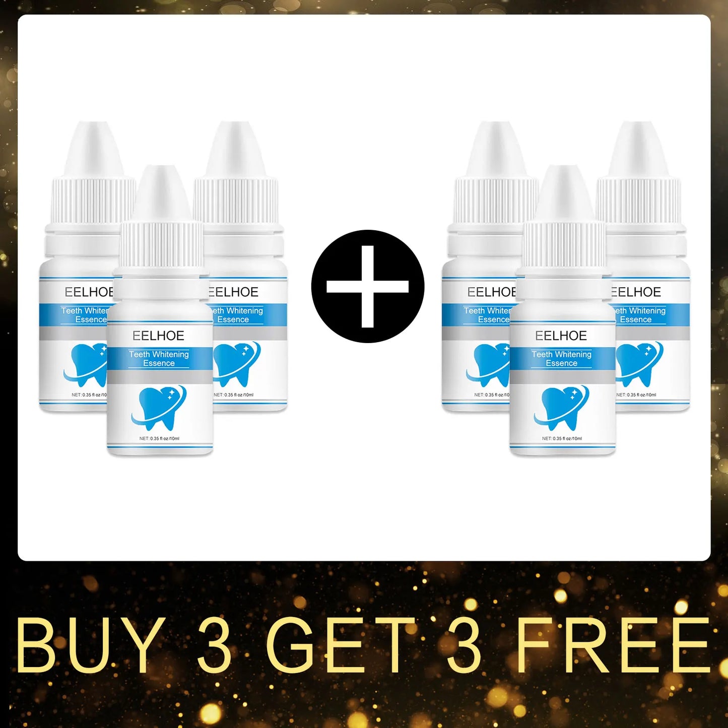 EELHOE Teeth Whitening Serum – Plaque & Stain Remover 10ml