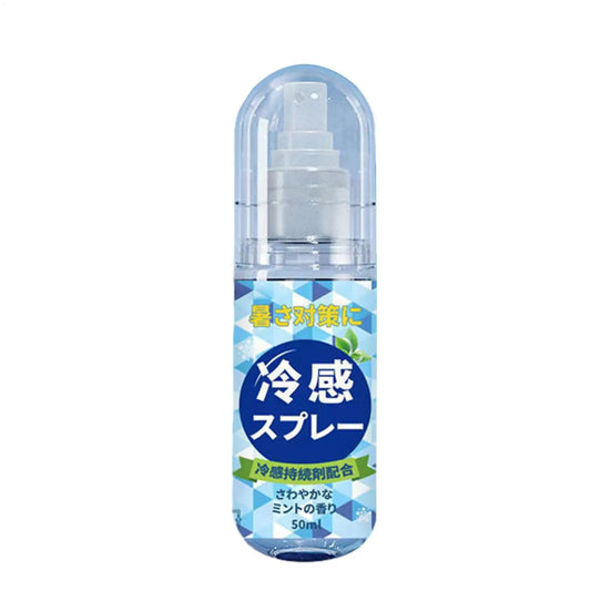 50ml Peppermint Cooling Mist Spray – Face & Body Refresher Cooling Body Mist Oasis Select
