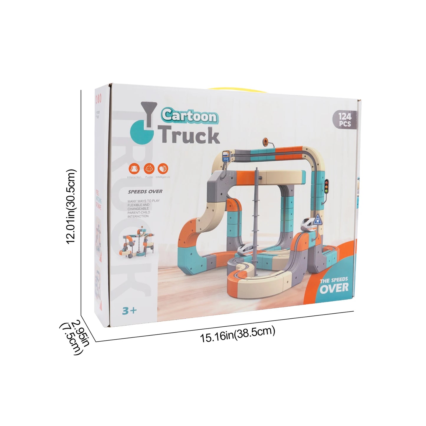 Kid Anti-gravity Magnetic Attraction Track Train Electric Building