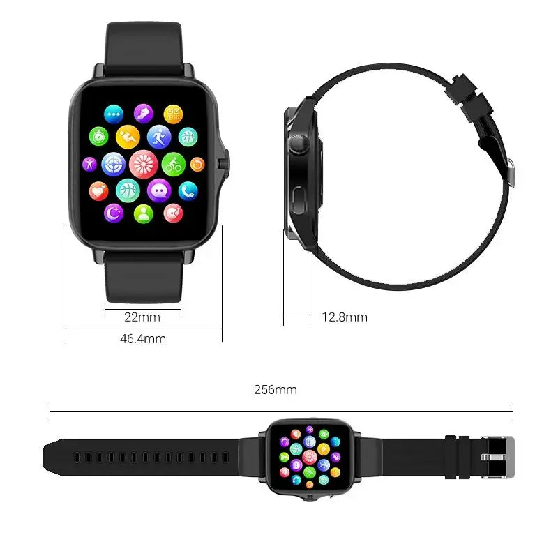 COTAUL Smart Watch 1.44" Bluetooth Call, Heart Rate & SpO2