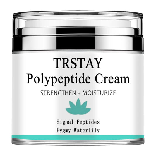 Skin Care Whipped Cream, Polypeptide Cream, Protein Face Moisturizer with Amino Acids Replenishing Moisturizer for Skin Protecti Peaceful Pleasures Health and Wellness 50G