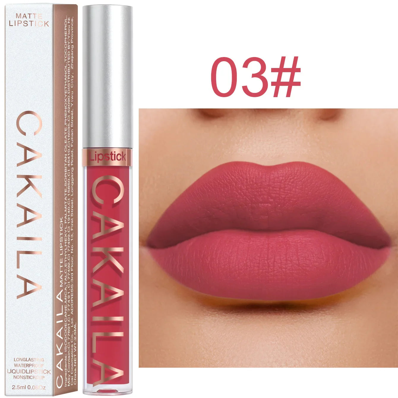 18-Color Matte Waterproof Lipstick – Non-Transfer Lip Gloss Set