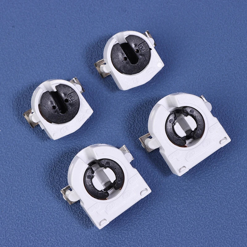 5-Pack T5 T8 Non-Shunted Tombstone Lamp Socket G5 G13 Base
