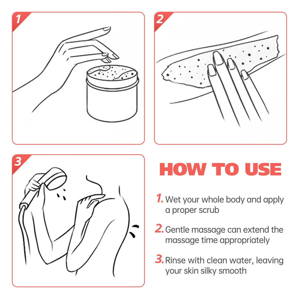 Himalayan Salt Scrub & Body Soufflé – Natural Exfoliant 200g