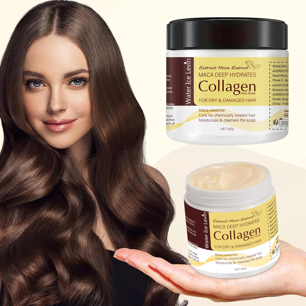 Collagen & Keratin Hair Mask with Coconut Oil | 100g