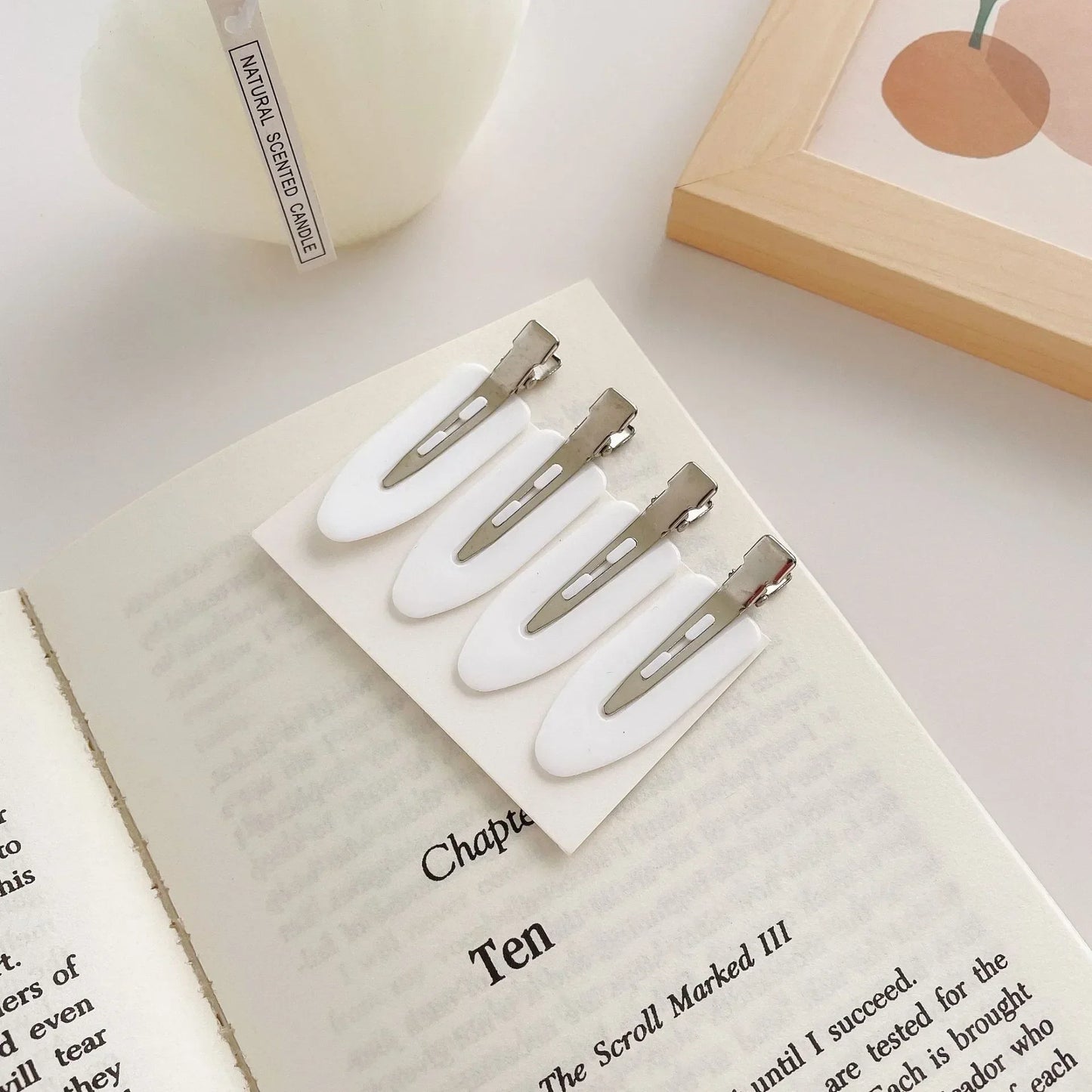 Side Bangs Fringe Barrettes Hair Clips – 12 Sets (48 Pcs)