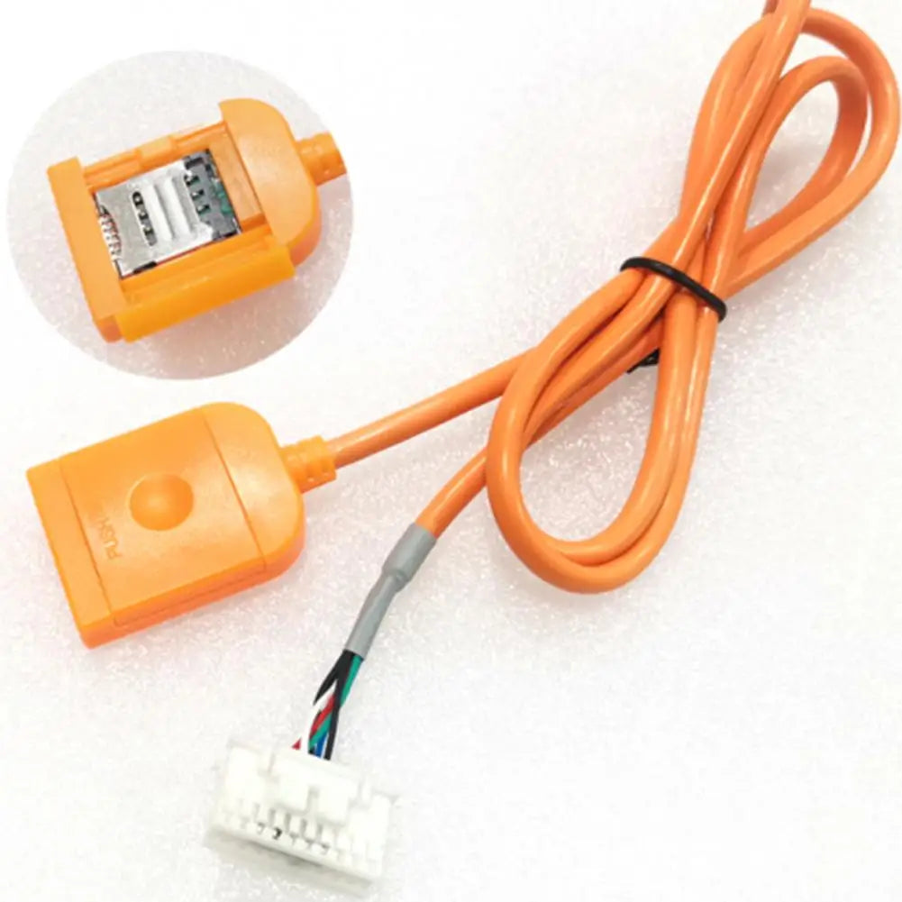 48.5cm SIM Card Adapter – 4G 20-Pin Cable for Car GPS Radio