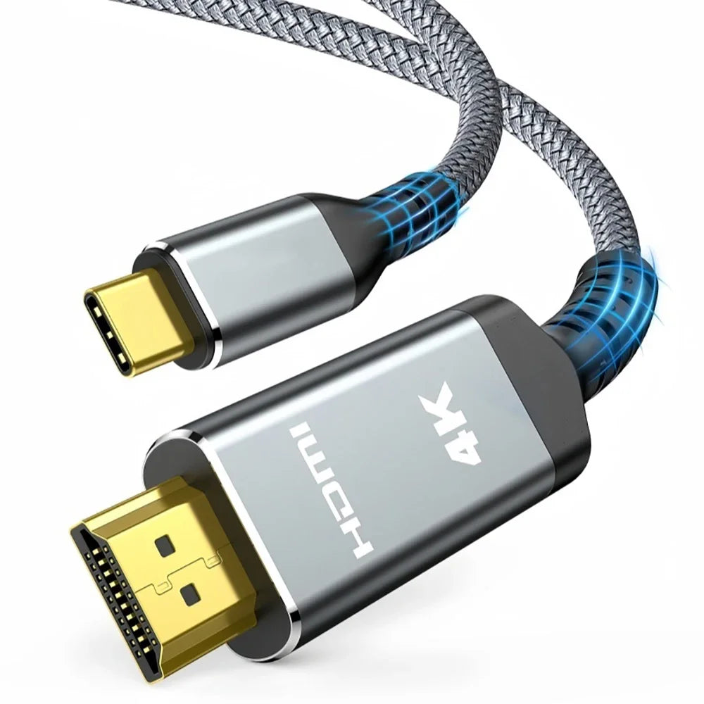 USB-C to HDMI 4K@60Hz Cable | MacBook, Dell XPS & More