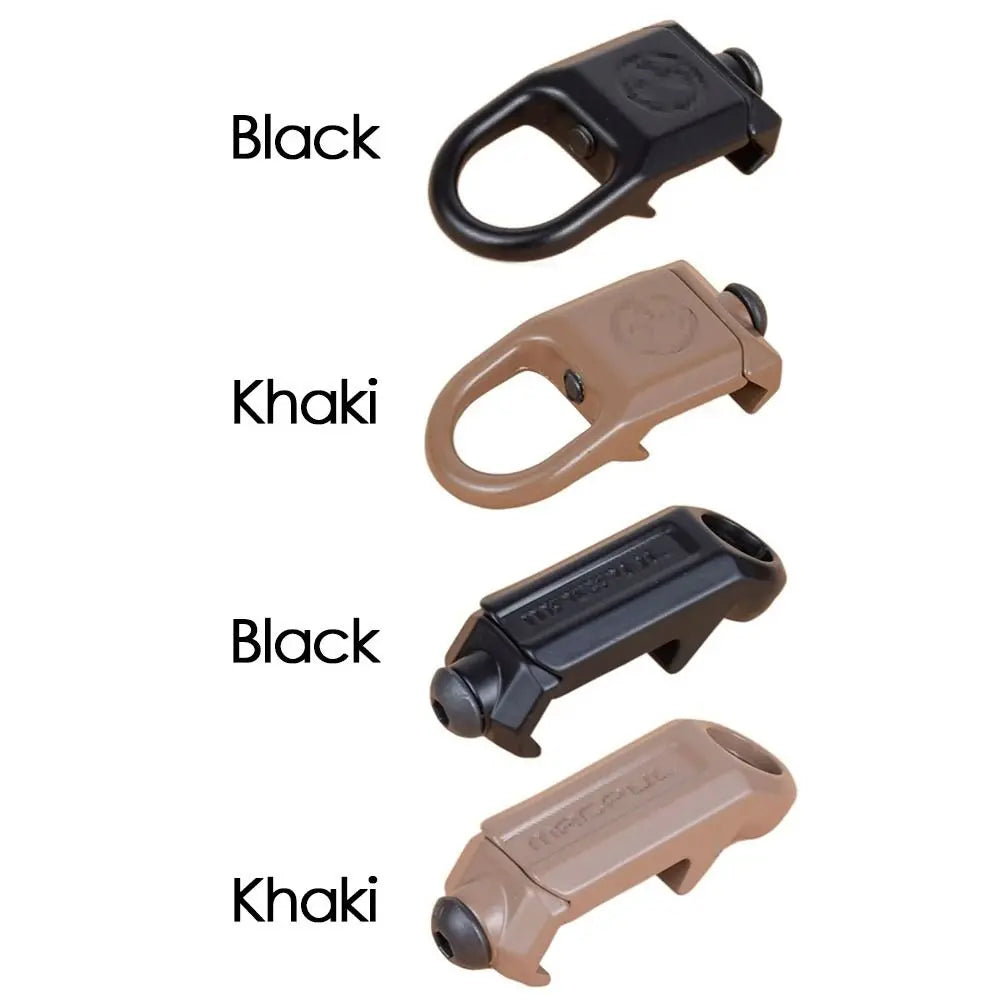 Tactical QD Sling Mount Adapter | 20mm Rail Steel Buckle Tactical Sling Mount Peaceful Pleasures Health and Wellness