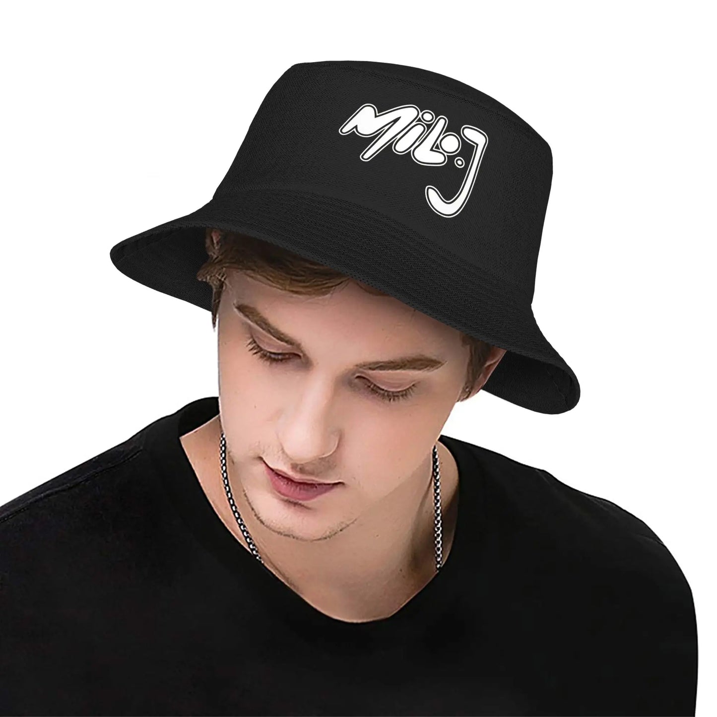 Rapper Milo J Bucket Hat Summer Fashion Fisherman Hats For Couple Personality Fishing Caps Outdoor Graphic Visor Hats Peaceful Pleasures Health and Wellness