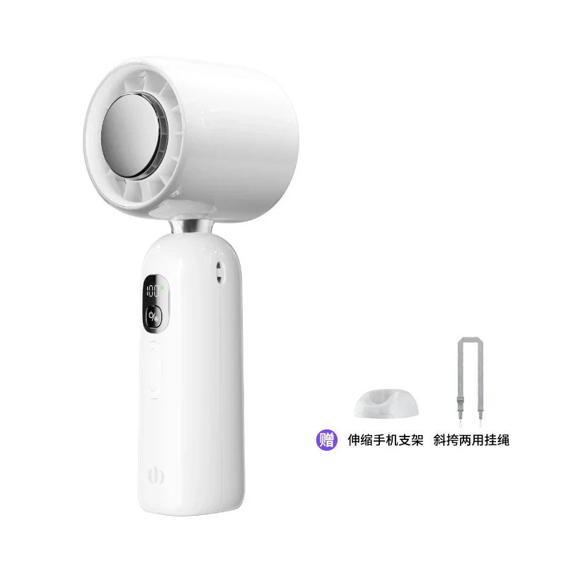 URGGU Turbo Handheld Fan 4500mAh | 5 Speeds & LED Display