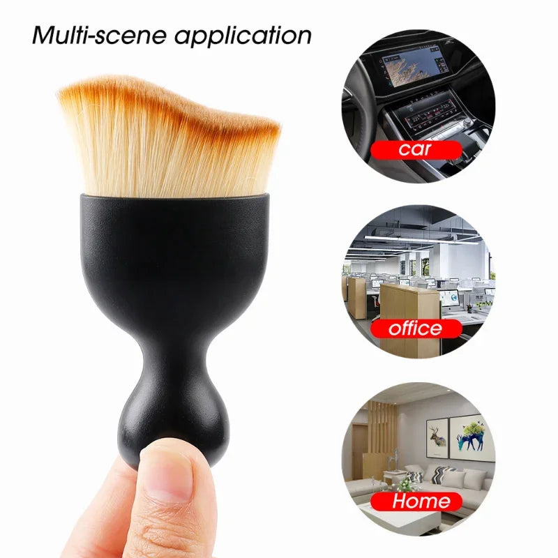 Car Interior Detailing Soft Brush – Crevice Dust Collector