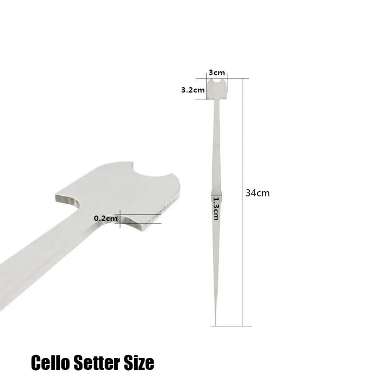 Violin Sound Post Tools Repair Tool Stainless Steel Placement Setter