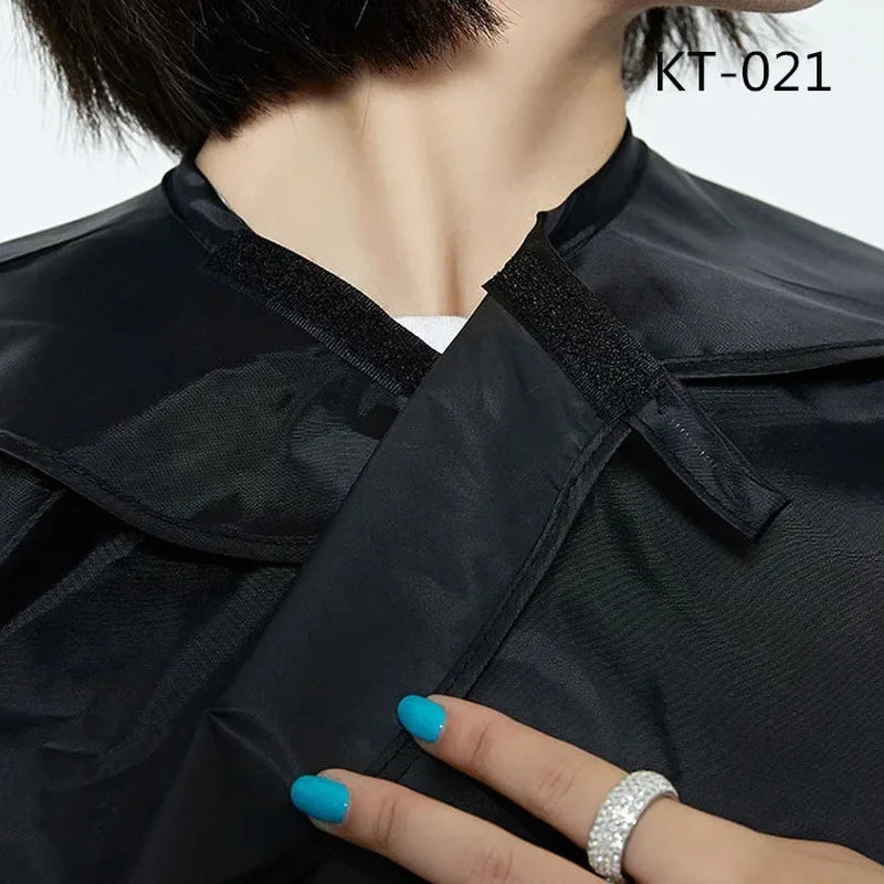 Waterproof Adults Haircut Cape, Hair Wrap, Hairdresser Cape, Salon Apron, Cutting Cape, Make Up Umbrella, Clothes for Salon Peaceful Pleasures Health and Wellness
