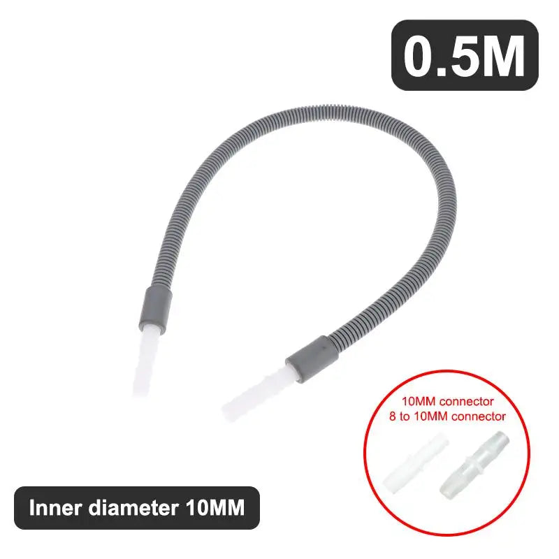 10mm Dryer Drain Extension Hose with Adapter | Multiple Sizes Drain Extension Hose Peaceful Pleasures Health and Wellness 50CM