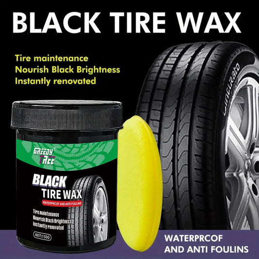 Tire Shine & Car Plastic Restorer Wax Coating – Crystal Clear Car Detailing Wax Oasis Select 150ml