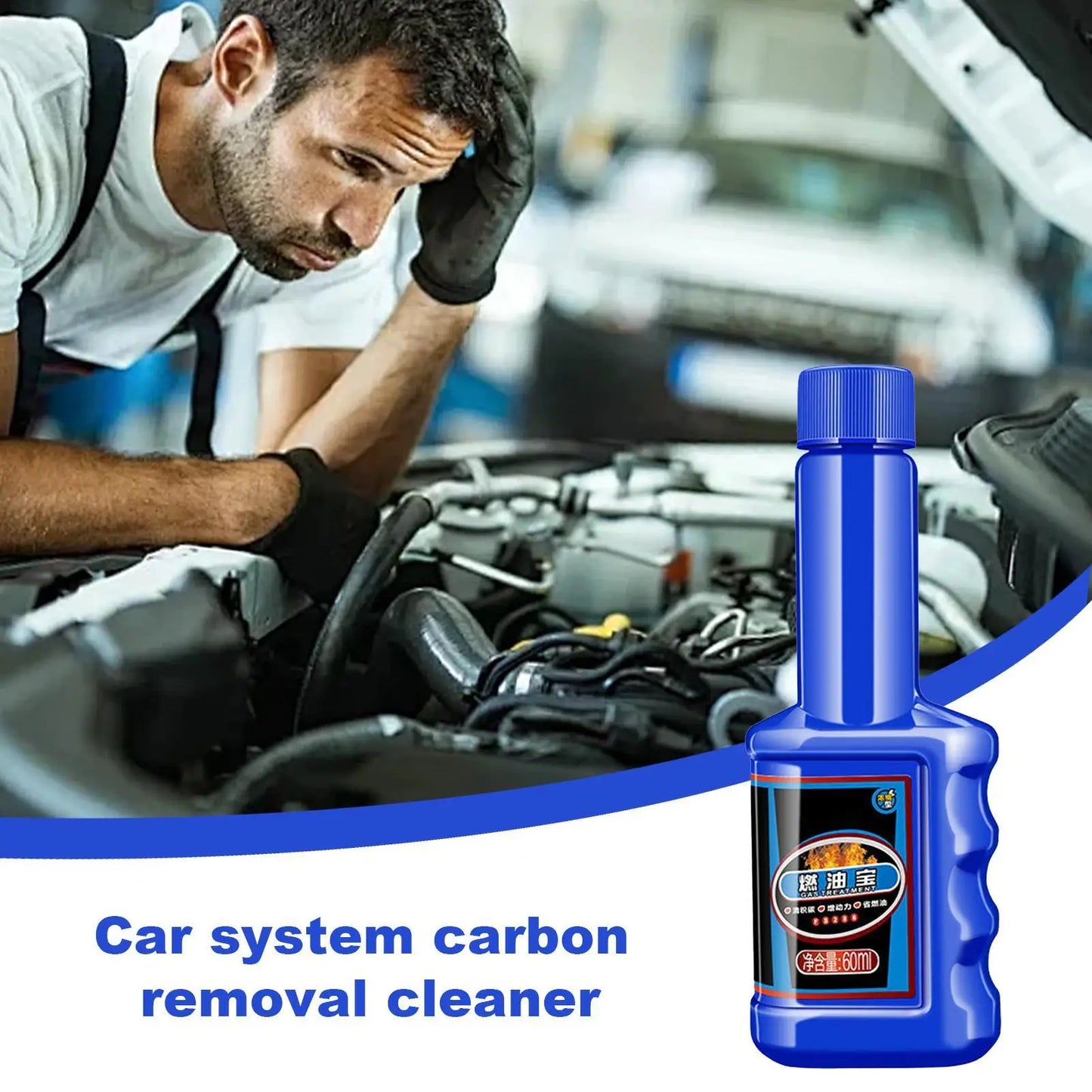 Engine Carbon Cleaner & Fuel Injector Cleaner – 60ml Additive