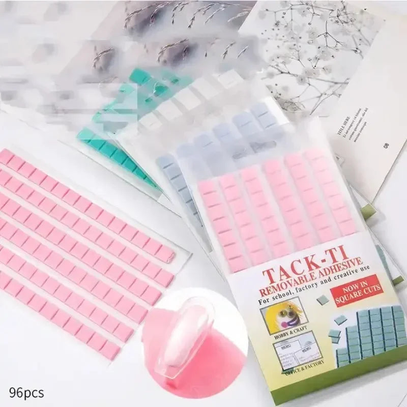 Reusable Tacky Gel for Nail Art Practice, False Tips Manicure Tools, Nail Adhesive Glue Clay Peaceful Pleasures Health and Wellness