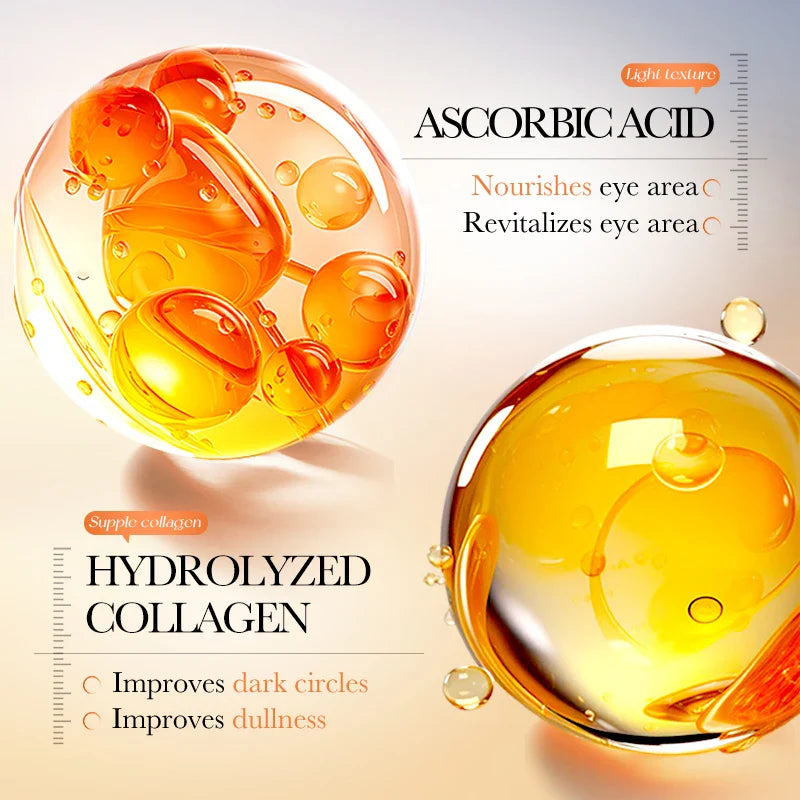 BIOAQUA Vitamin C Collagen Eye Masks 80pcs – Anti-Aging Patches