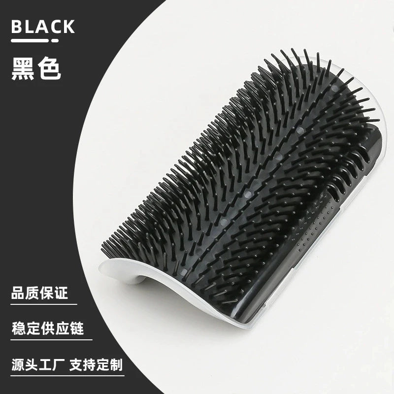 Wall-Mounted Cat Self Groomer & Massage Comb Brush