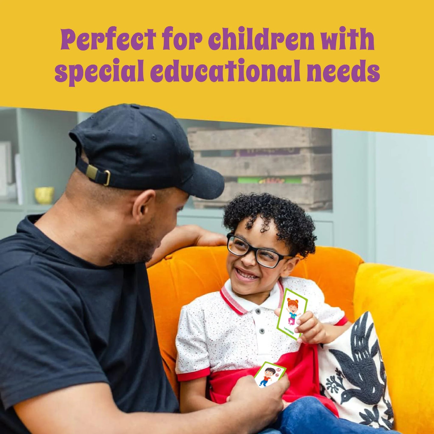 Bview Art Special Needs Communication Cards Kids Nonverbal Visual Aid