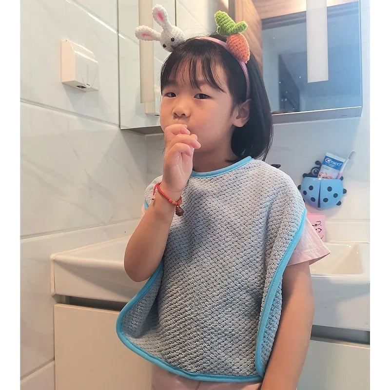 Waterproof Baby Bibs & Burp Cloths | Ruffle Feeding Apron