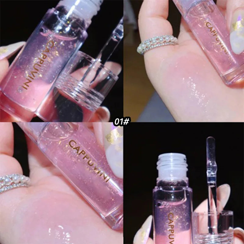 Cappuvini Ice Stick Lip Oil Balm – Hydrating & Luminous