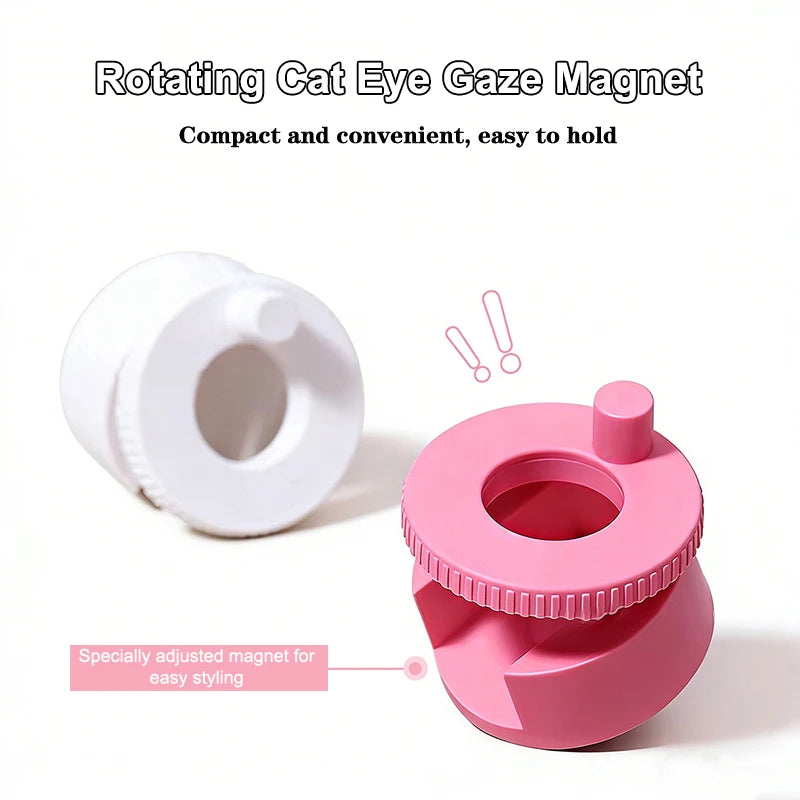 Nail Art Magnet for Cat Eye Effect, Wide Light Glass Bead Functionality for Gel Nail Polish Peaceful Pleasures Health and Wellness