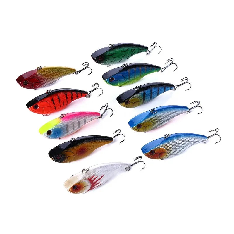 VIB Minnow Fishing Lures 7.5cm 18g – Set of 3, 5 or 8 Pieces
