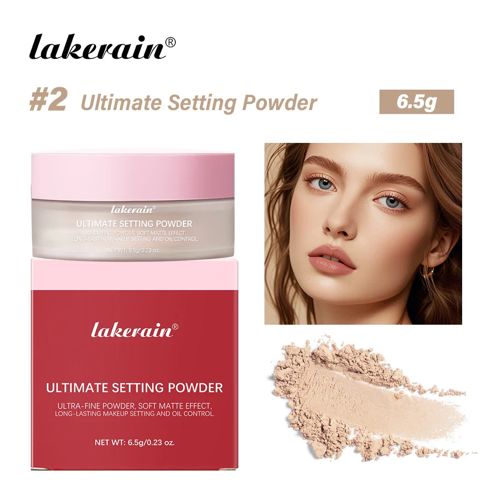 Loose Baking Setting Powder – Matte, Oil Control & Brightening Loose Setting Powder Oasis Select 7 Natural Skin