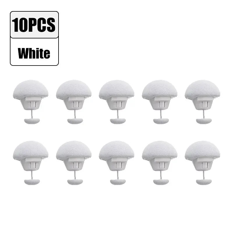 Beach Towel Clips Quilt Cover Clothes Pegs Bed Sheet Laundry Tongs Quilt Setter Clip Dirty Laundry Basket Safety Double Pressure Peaceful Pleasures Health and Wellness White-8pcs