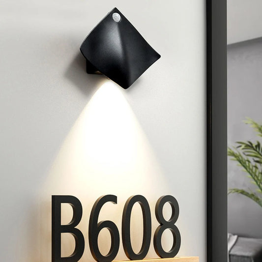 Rechargeable Wall Sconces LED Light Motion Sensor Night Light Wireless Portable Lamp For Bedroom Mural Living Room Lighting Peaceful Pleasures Health and Wellness