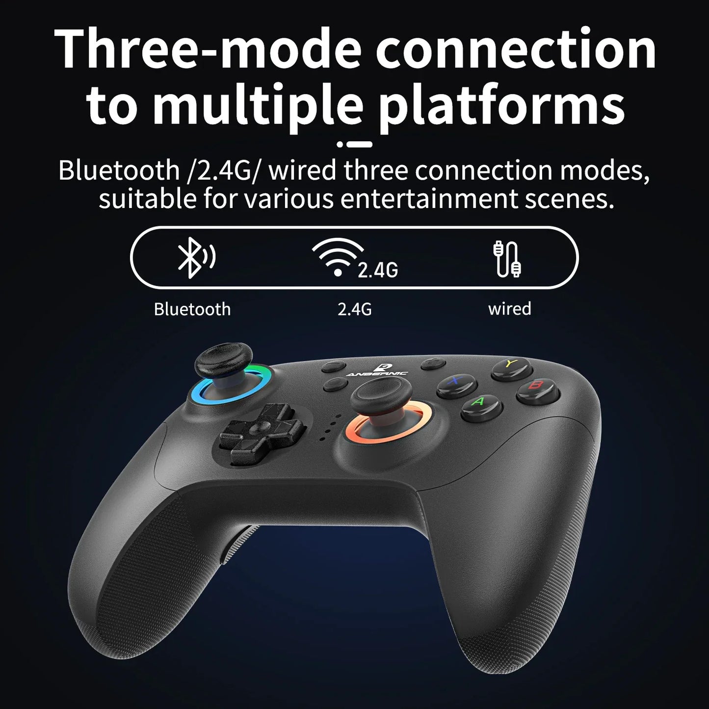 AyeBeau Hall Effect Gamepad – Switch, PC, iOS & Android