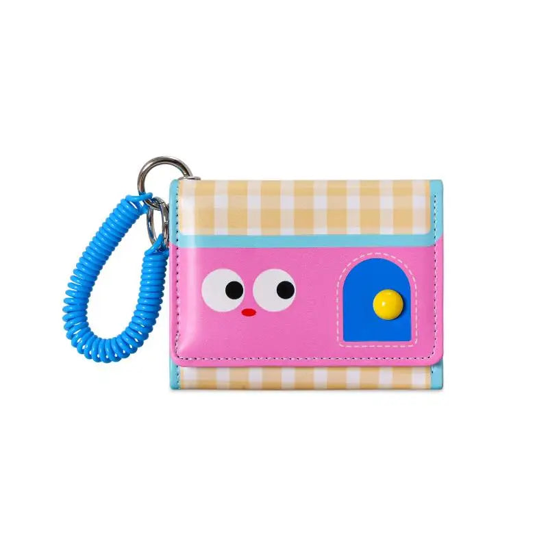 Women's Cartoon PU Leather Short Wallet – Card & Coin Holder