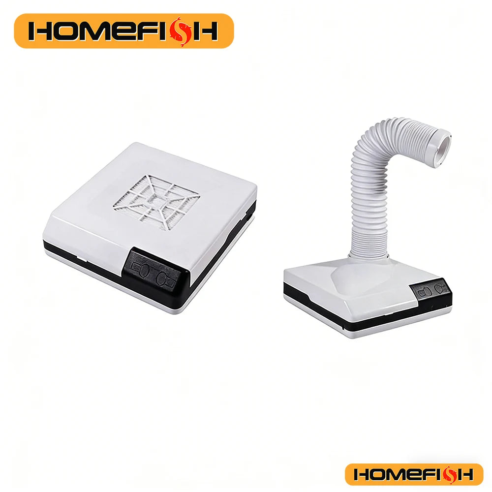 60W Nail Dust Collector Machine | Salon Nail Vacuum Cleaner