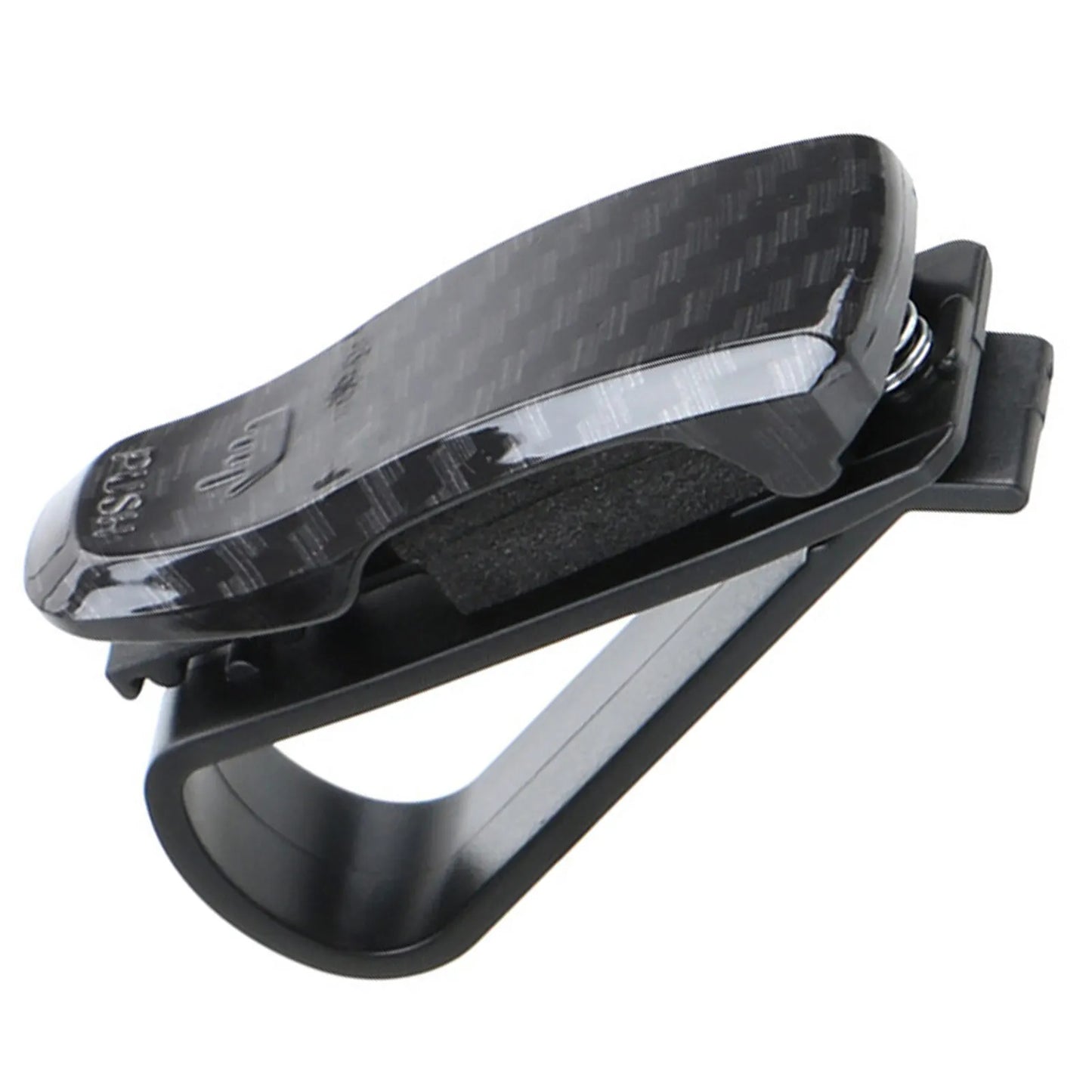 Sun Visor Sunglasses Clip Holder Eyeglasses Storage Fastener Sun Visor Clip-on Glass Case Car Visor Accessories Peaceful Pleasures Health and Wellness