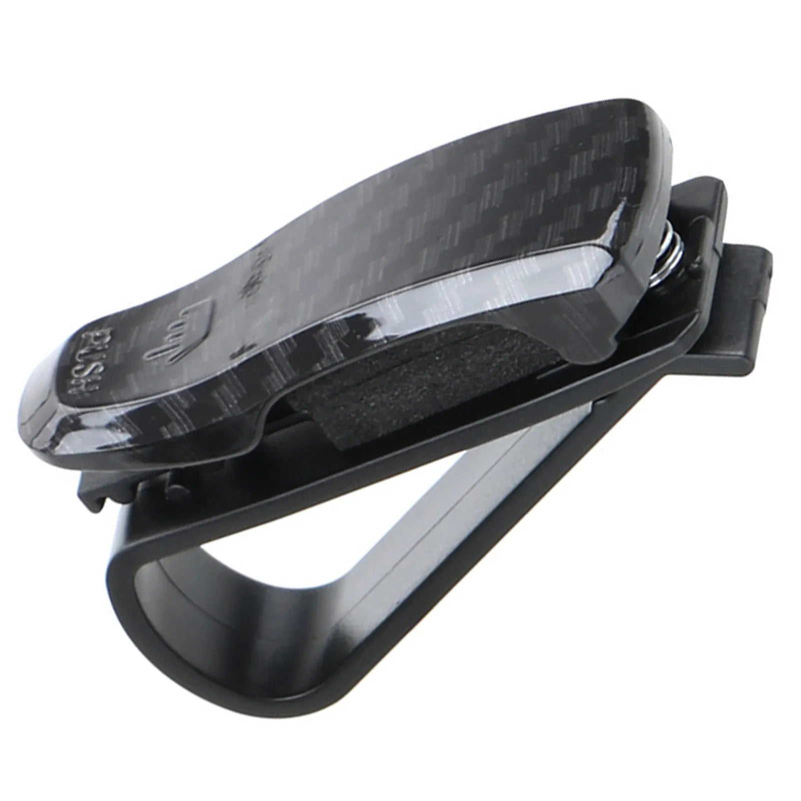 Sun Visor Sunglasses Clip Holder Eyeglasses Storage Fastener Sun Visor Clip-on Glass Case Car Visor Accessories Peaceful Pleasures Health and Wellness