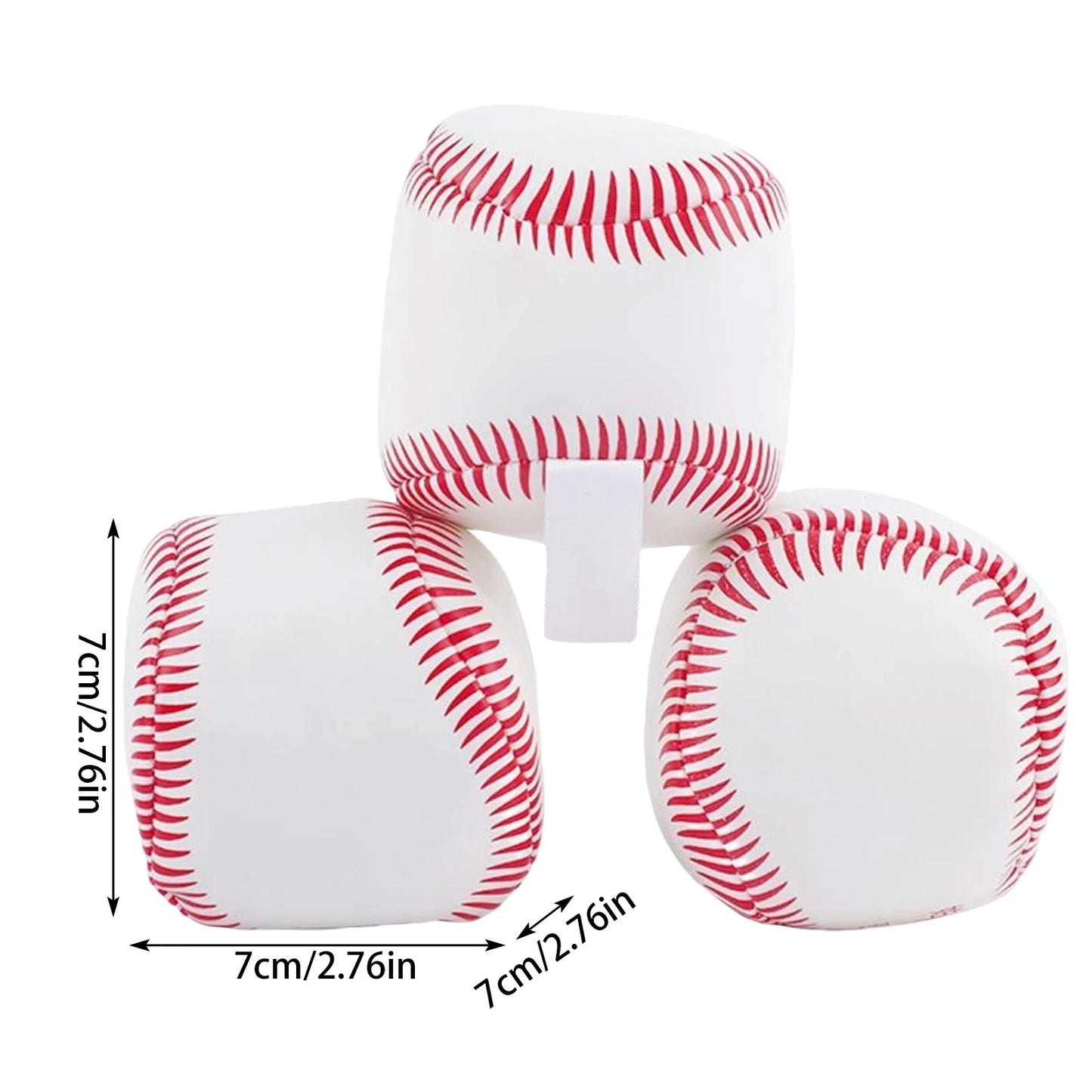 1PC Children's Baseball-Themed Sandbag Ball Fun Throwing Game Soft Ball Outdoor Parent Child Interactive Toy Gifts Peaceful Pleasures Health and Wellness