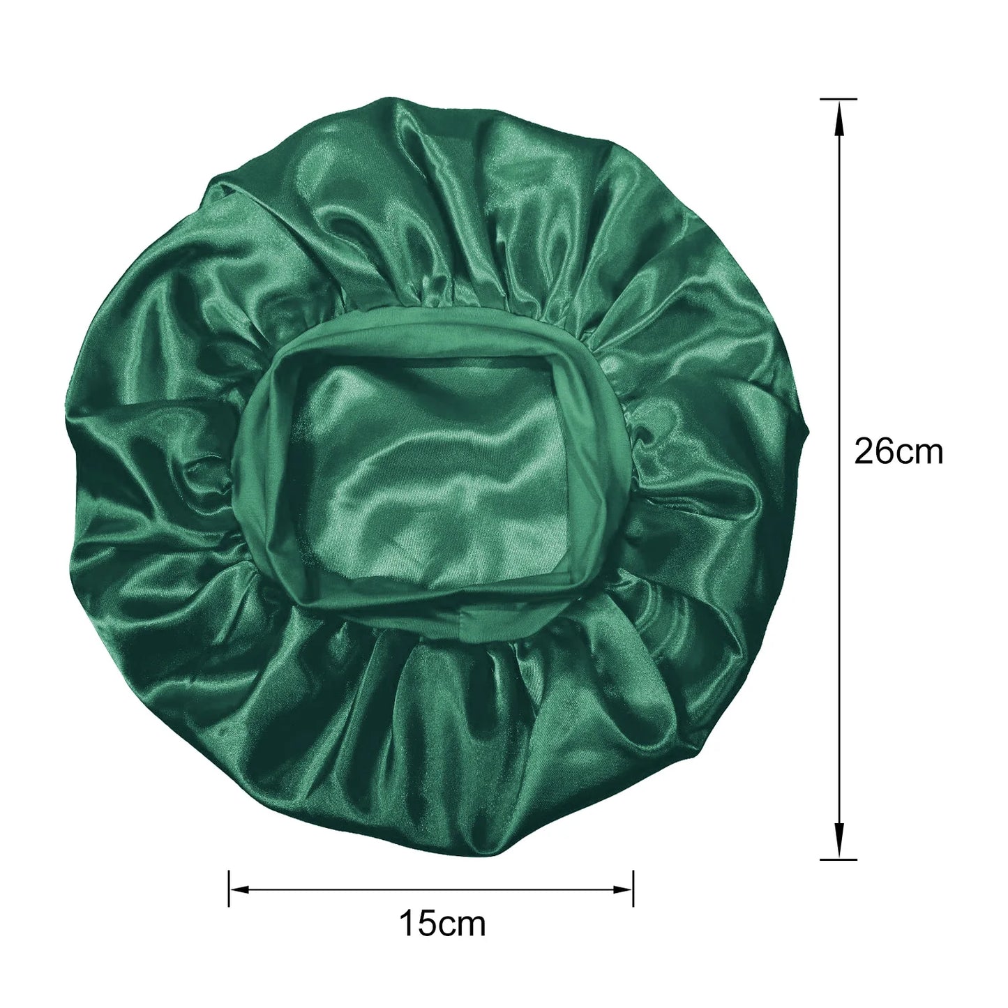 Kids Satin Sleep Cap – Elastic Turban Bonnet for Hair Care