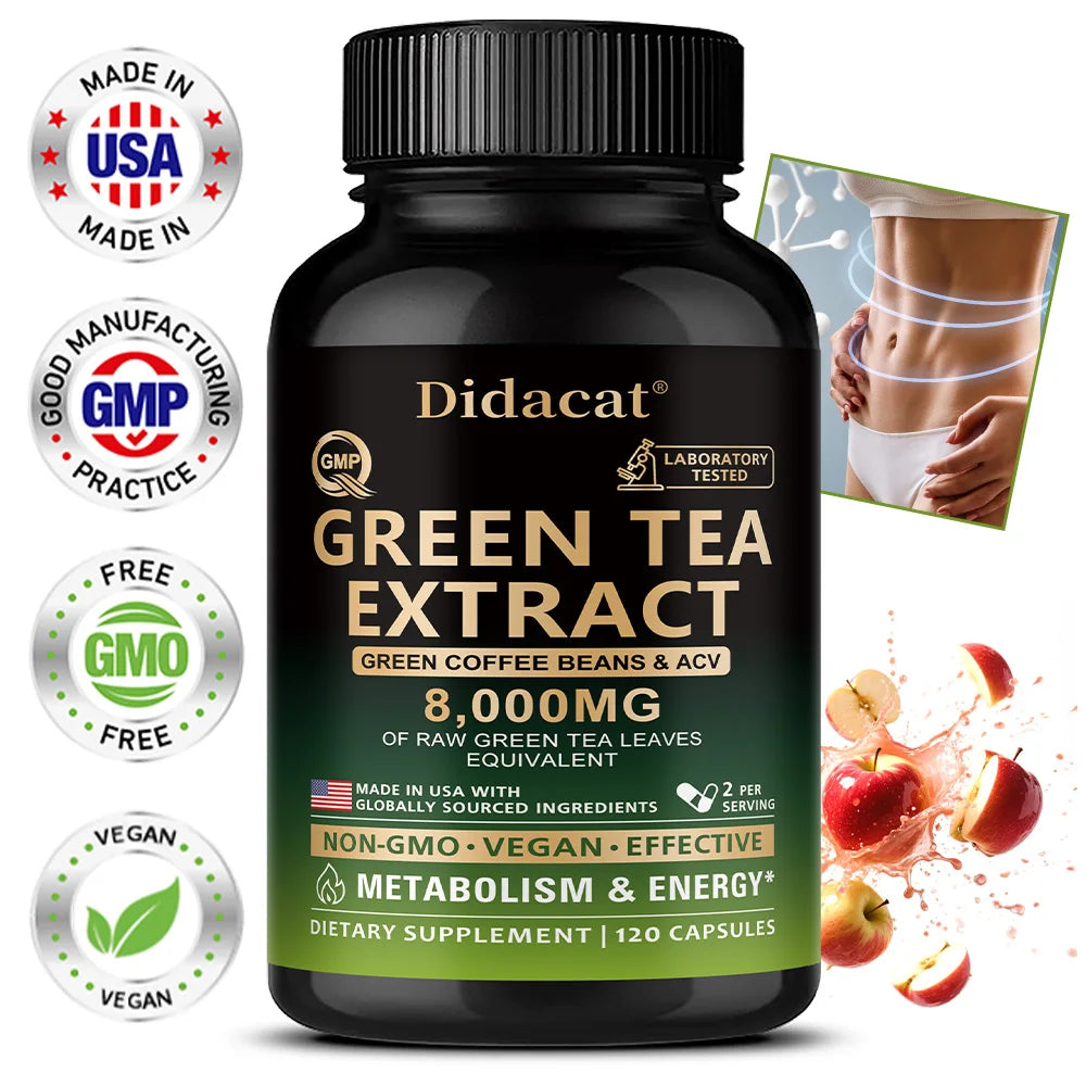 VITALXTRA Green Tea Extract Capsules | Energy & Metabolism