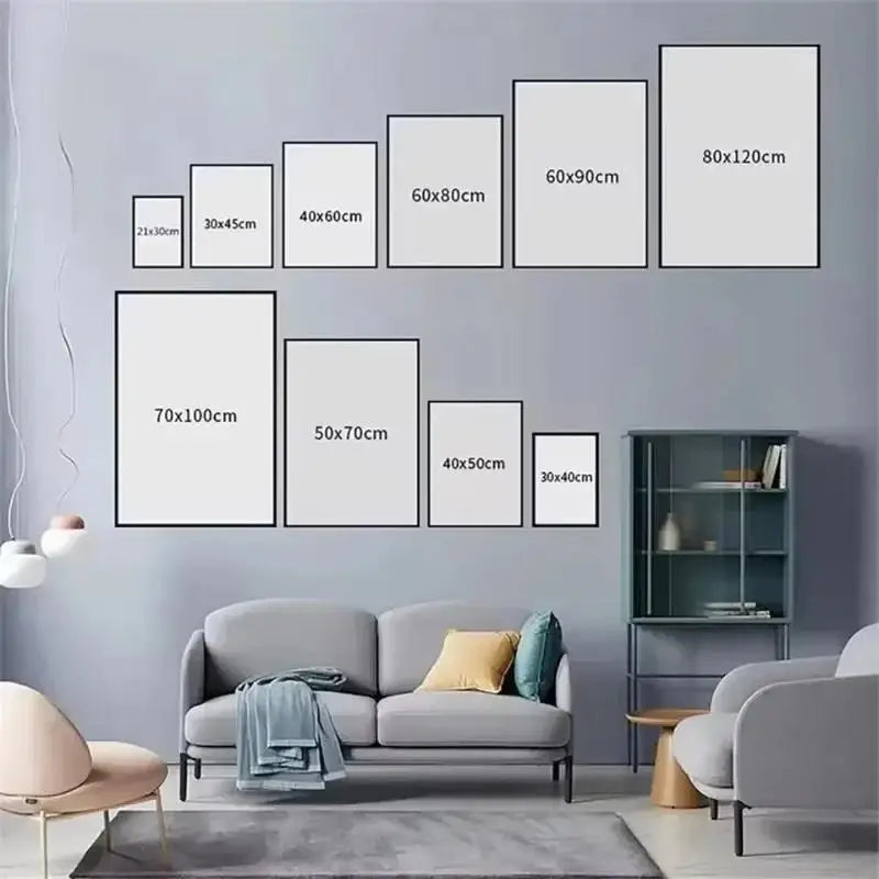 Watercolor Canvas Painting Graffiti Funny Posters Wall Art Picture Living Room Home Decor Gifts Interesting Mona Lisa Creative Peaceful Pleasures Health and Wellness