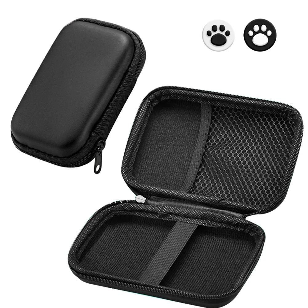EVA Hard Carrying Case for Miyoo Mini Plus & ANBERNIC RG35XX Peaceful Pleasures Health and Wellness