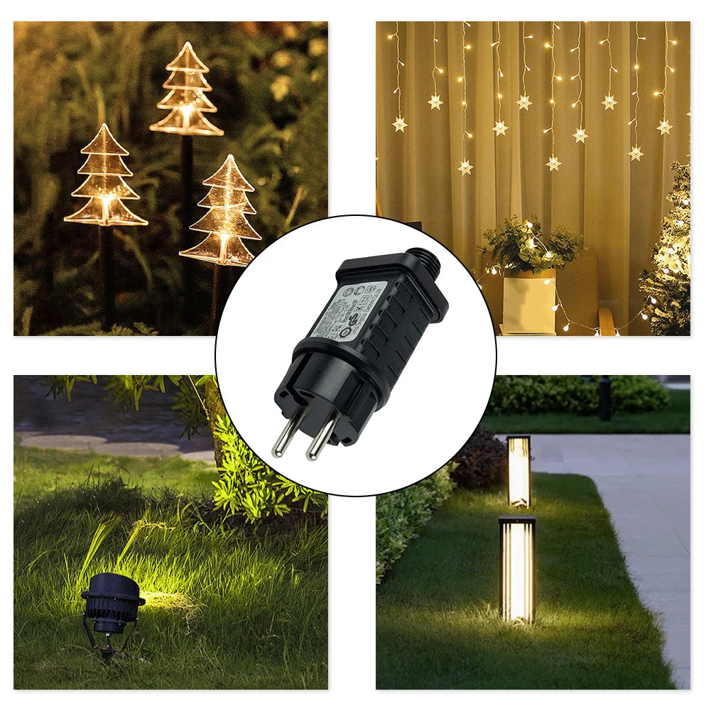 Transformer String Lights 6W 31V LED Timer Power Supplies Adapter