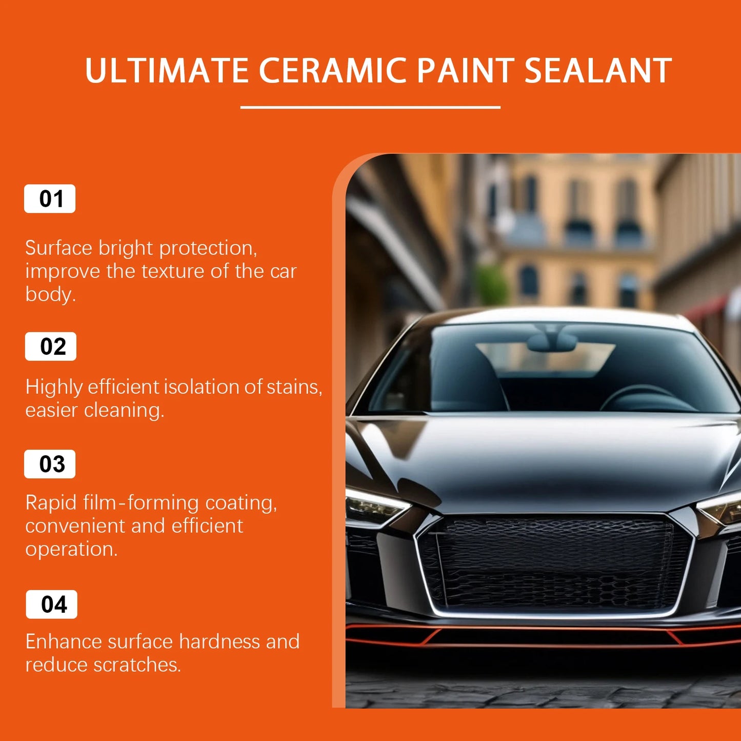 Rayhong Ceramic Coating Spray | Car Paint Protection & Shine
