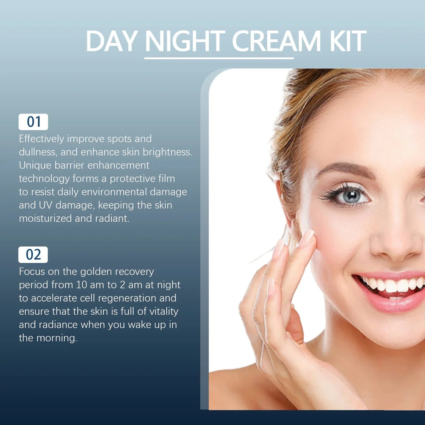 Jaysuing Day & Night Face Cream Set – Brighten, Firm & Hydrate